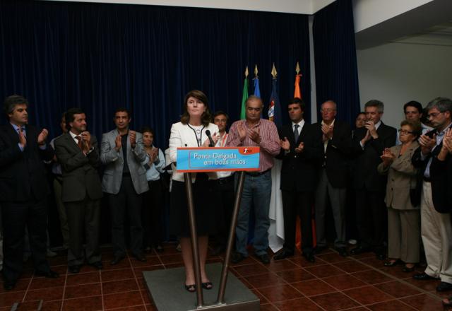 Berta Cabral admite derrota do PSD