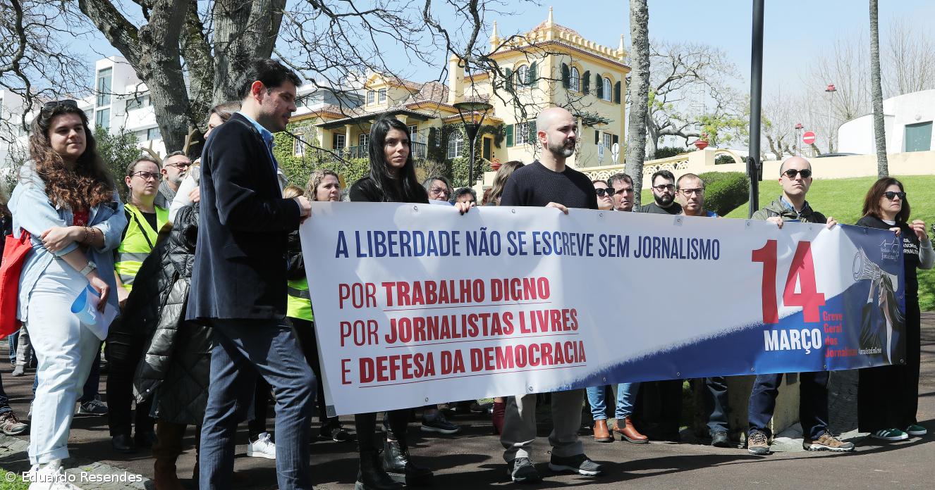 Greve Geral Dos Jornalistas Parou Reda Es E Exigiu Melhores