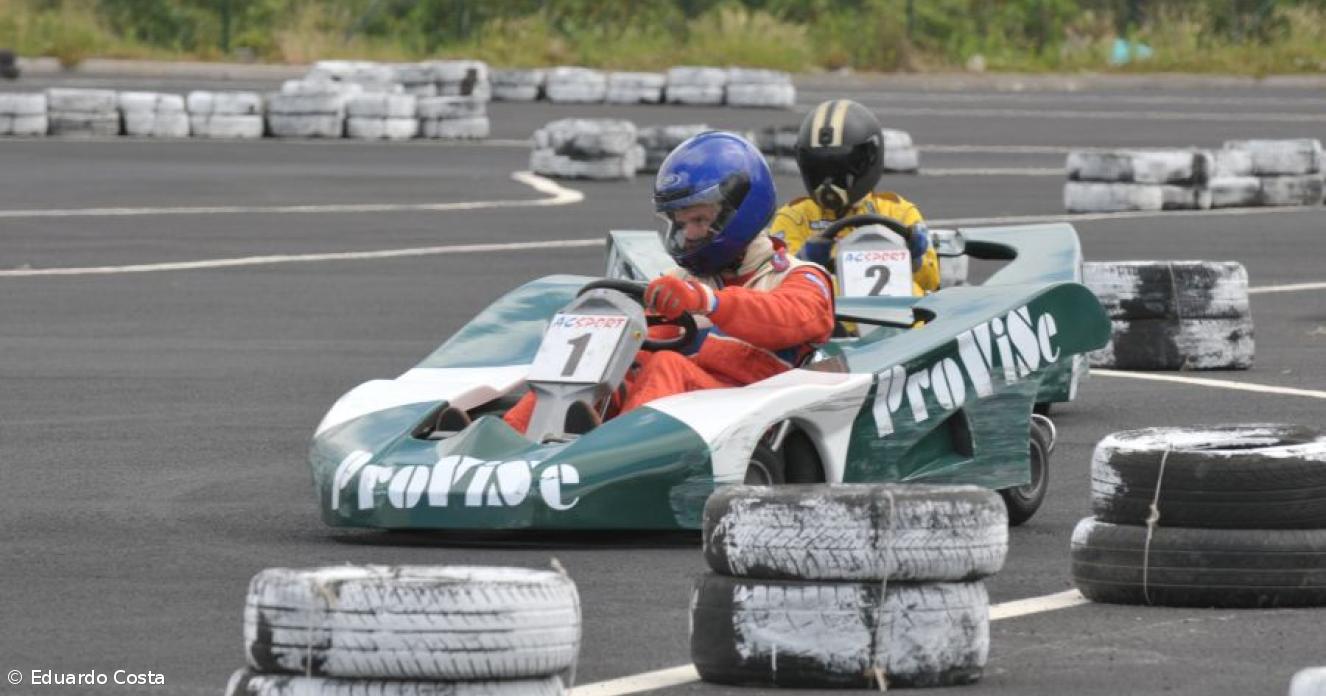 As meninas adoram andar de Kart vem - Kartodromo Montijo